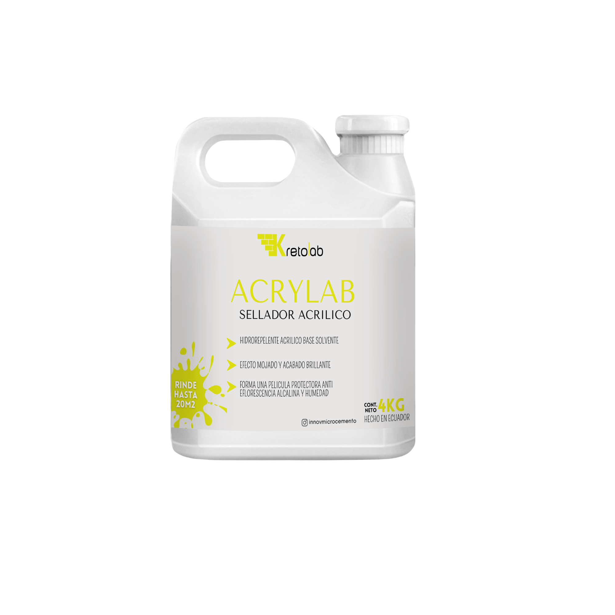 Acrylab - Sellador Acrílico Solvente